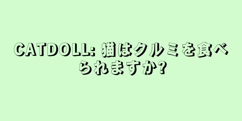 CATDOLL: 猫はクルミを食べられますか?