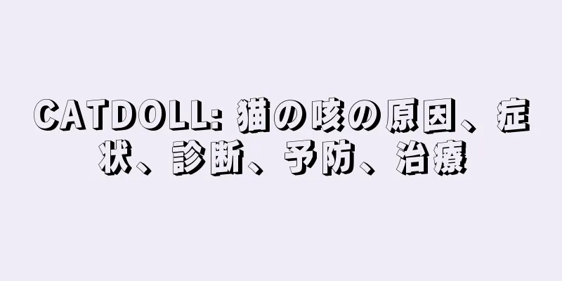 CATDOLL: 猫の咳の原因、症状、診断、予防、治療