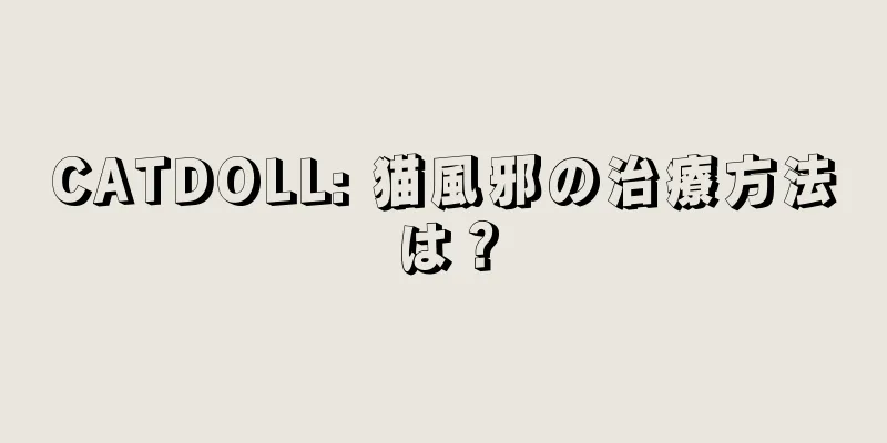 CATDOLL: 猫風邪の治療方法は？