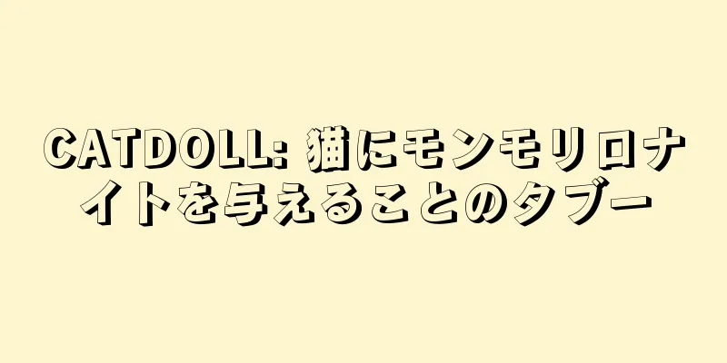 CATDOLL: 猫にモンモリロナイトを与えることのタブー
