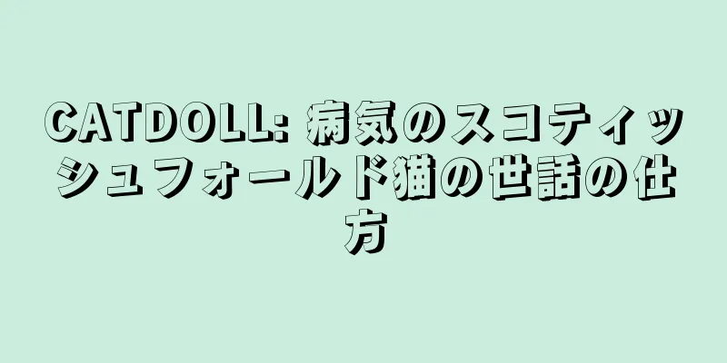 CATDOLL: 病気のスコティッシュフォールド猫の世話の仕方